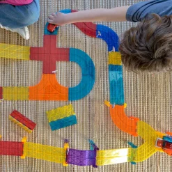 Braintoys Imanix Pista de Carreras 50 piezas ·*Niños Construcciones Magnéticas|Imanix