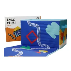 Braintoys Imanix Play Box Contenedor ·*Niños Construcciones Magnéticas|Imanix