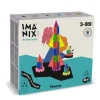Braintoys Imanix Rocket Castle 64 piezas ·*Niños Construcciones Magnéticas|Imanix