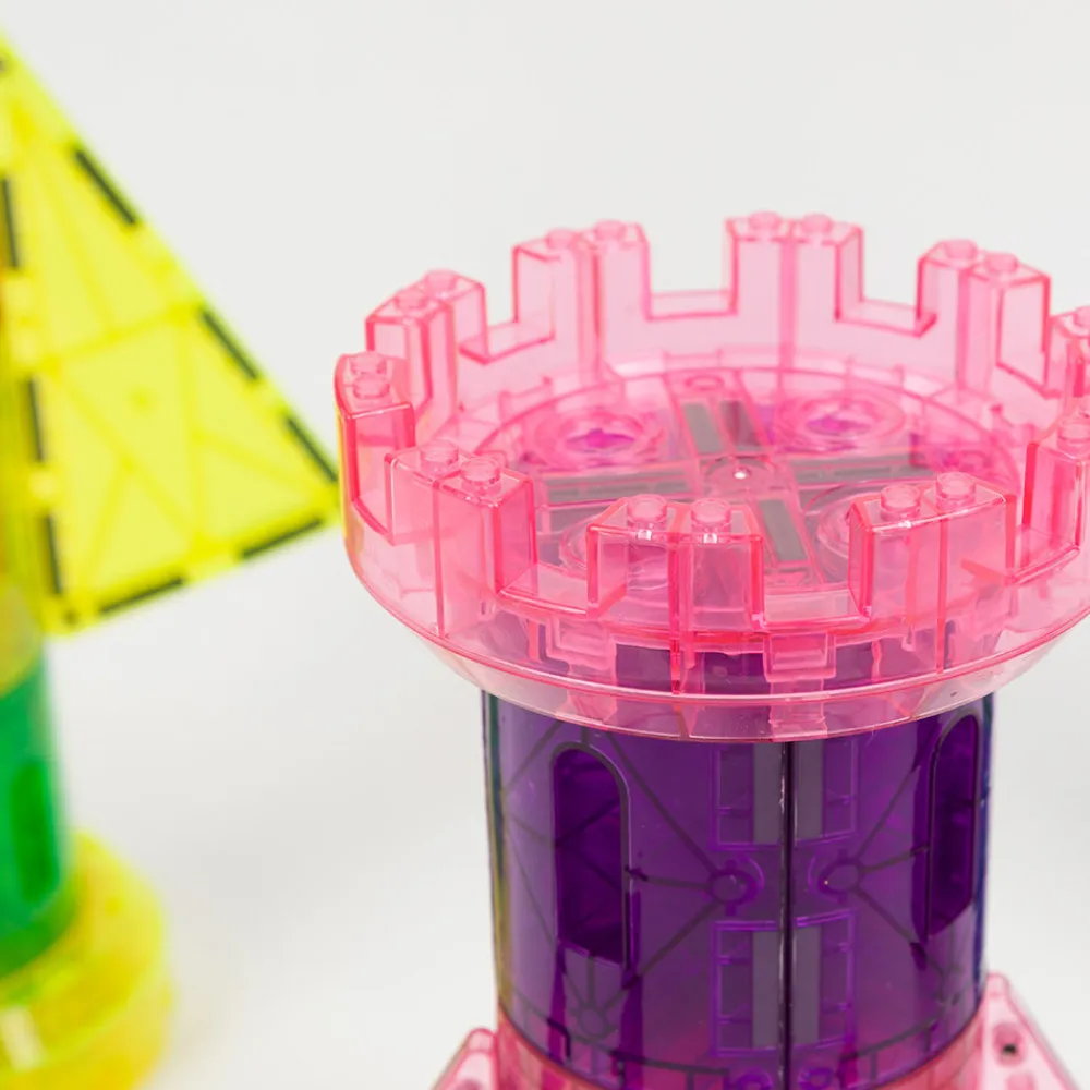Braintoys Imanix Rocket Castle 64 piezas ·*Niños Construcciones Magnéticas|Imanix