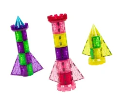 Braintoys Imanix Rocket Castle 64 piezas ·*Niños Construcciones Magnéticas|Imanix