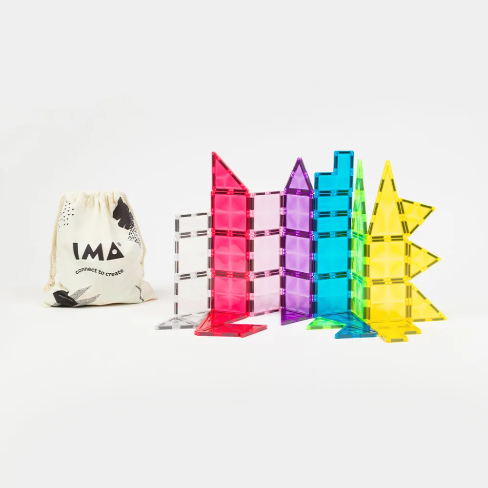 Braintoys Imanix Star 36 piezas ·*Niños Construcciones Magnéticas|Imanix