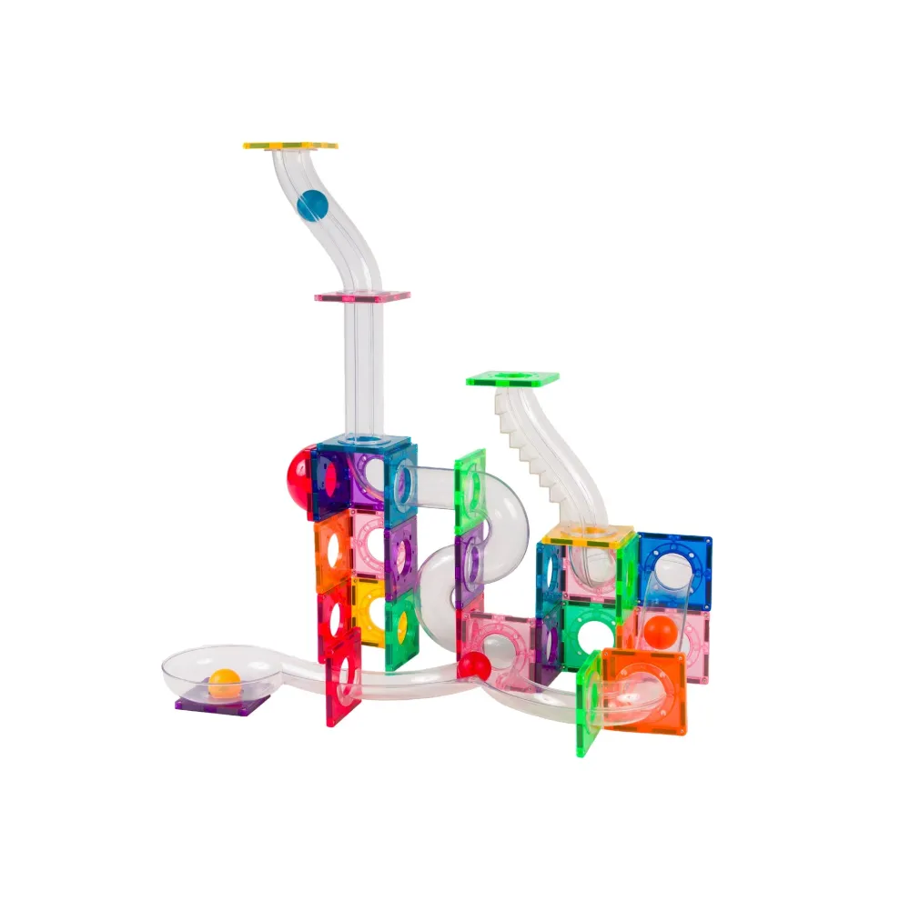 Braintoys Imanix Tobogán 70 piezas ·*Niños Construcciones Magnéticas|Imanix