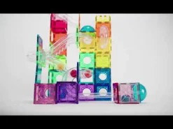 Braintoys Imanix Tobogán 134 piezas ·*Niños Construcciones Magnéticas|Imanix