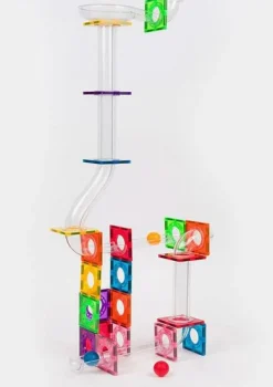 Braintoys Imanix Tobogán 50 piezas ·*Niños Construcciones Magnéticas|Imanix