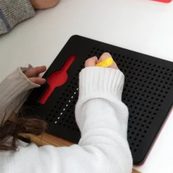 Braintoys Imapad Mini Negro ·*Niños Construcciones Magnéticas|Juegos De Viaje