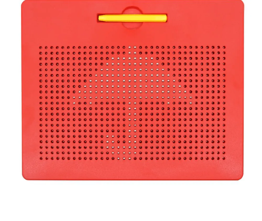 Braintoys Imapad Rojo ·*Niños Construcciones Magnéticas|Juegos De Viaje