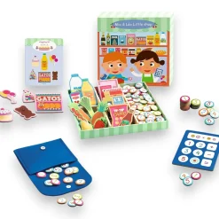 Djeco Imitación Mia & Léo little shop ·*Niños Cocinas De Madera Y Accesorios Juguete
