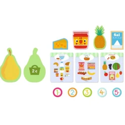 Djeco Imitación Mia & Léo little shop ·*Niños Cocinas De Madera Y Accesorios Juguete