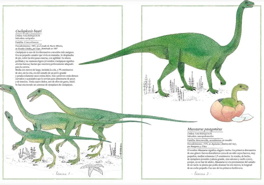 Faktoria K de Libros Inventario Ilustrado de Dinosaurios* Álbumes Ilustrados Infantiles