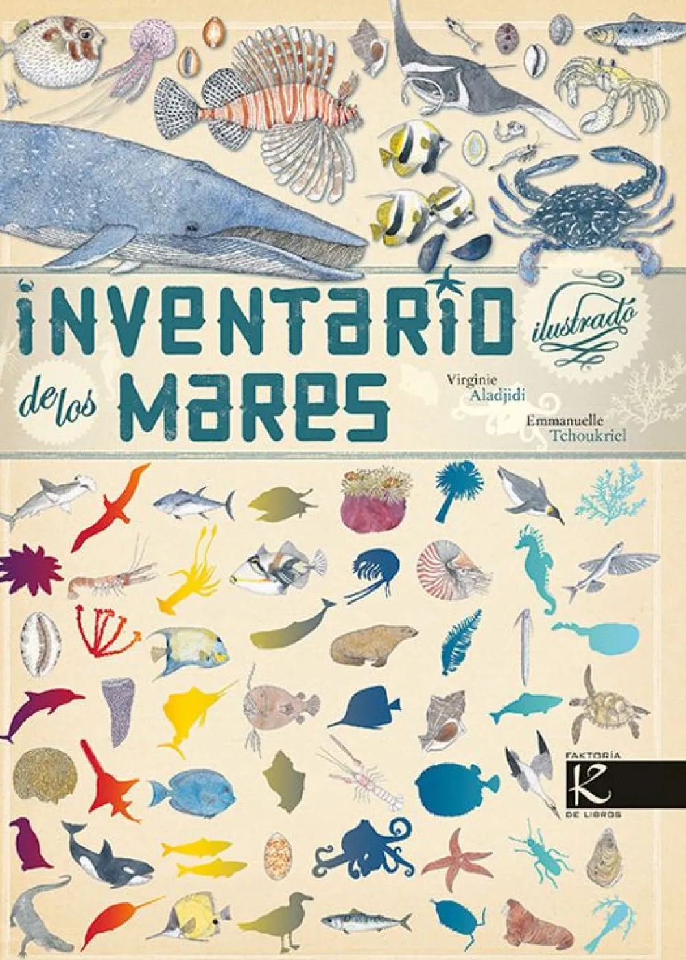 Faktoria K de Libros Inventario Ilustrado de los mares* Álbumes Ilustrados Infantiles
