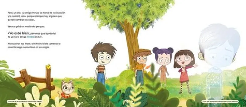 Nube de tinta Invisible* Libros Sobre Emociones|Álbumes Ilustrados Infantiles