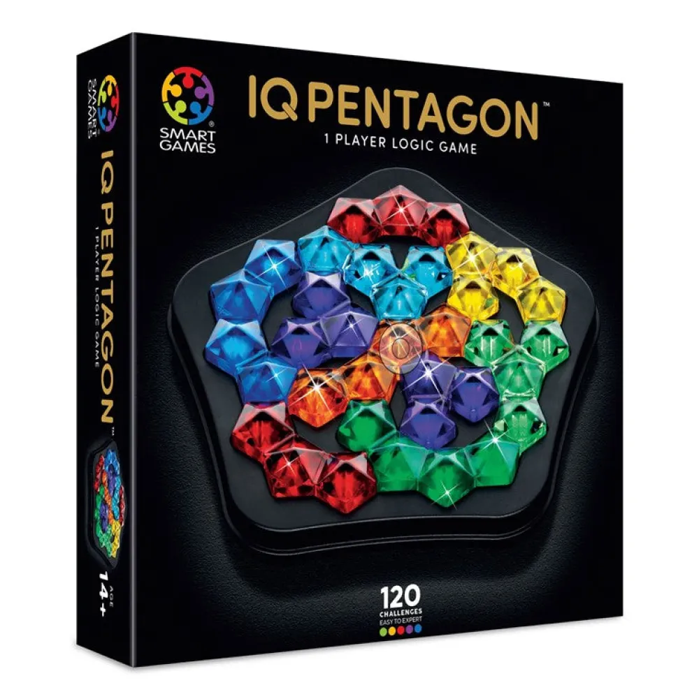 Smart Games IQ Deluxe Pentagon ·*Niños Smart Games|Juegos De Lógica