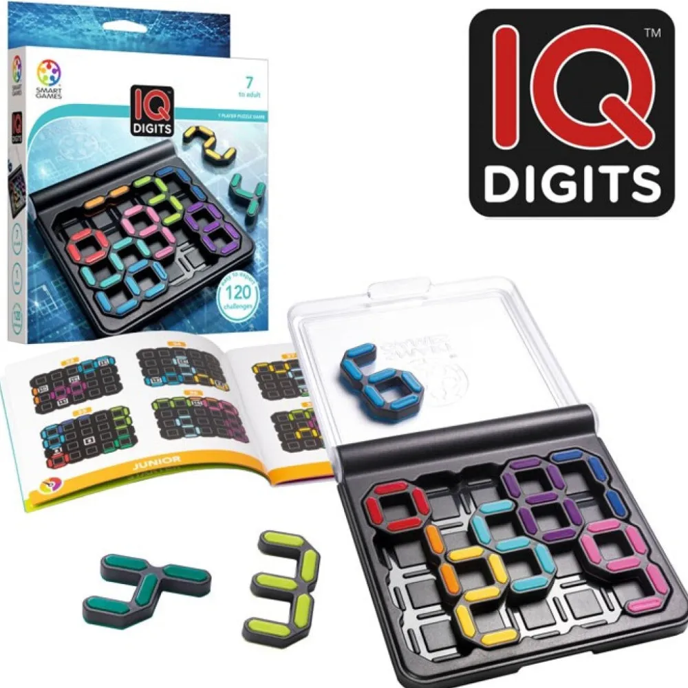 Smart Games IQ Digits ·*Niños Smart Games|Juegos De Lógica