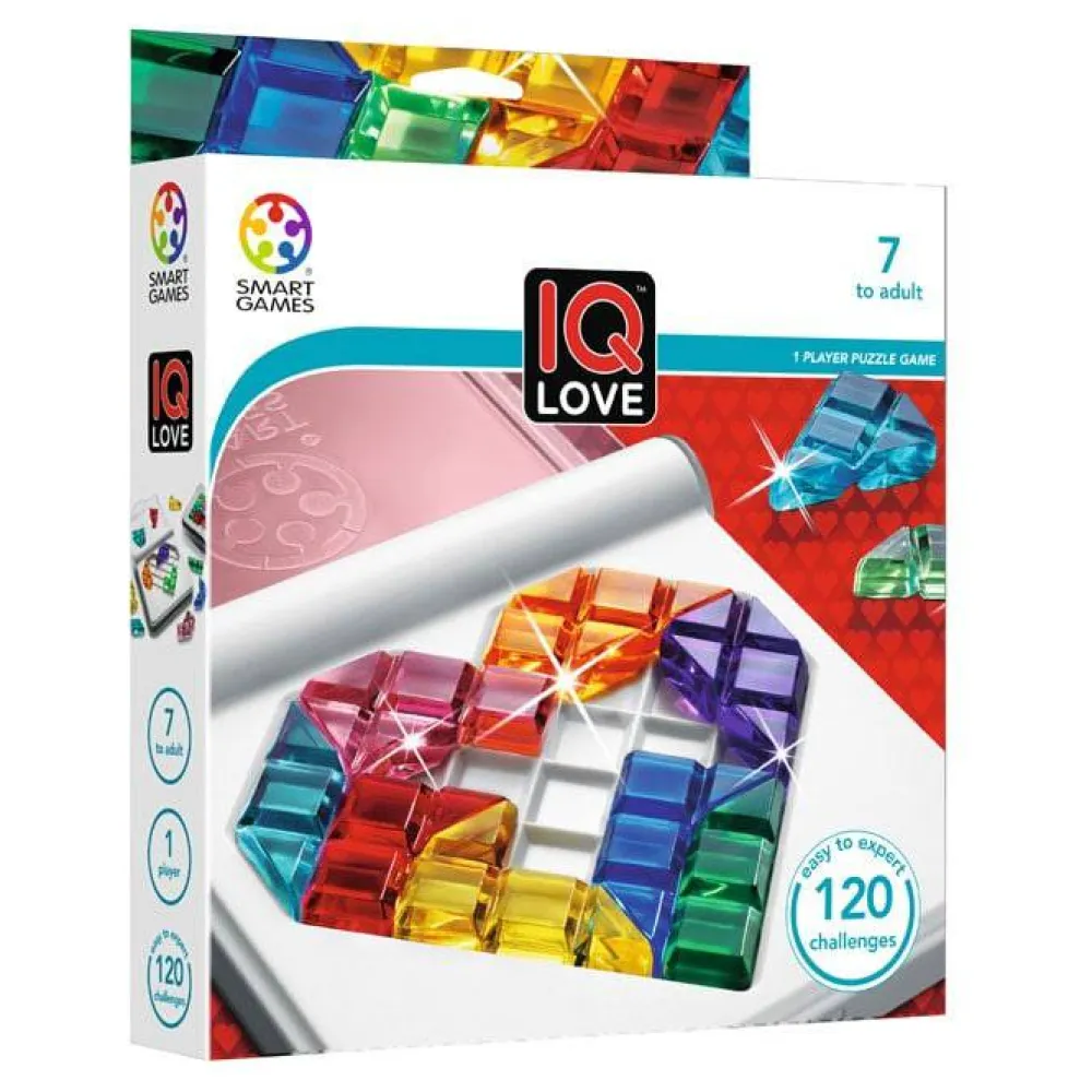 Smart Games IQ Love ·*Niños Smart Games|Juegos De Mesa De Viaje