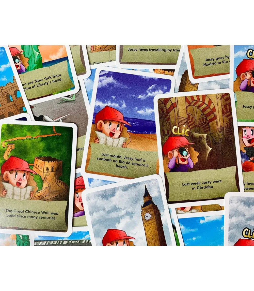 Átomo Games Jessie The Tourist-Club A*Niños Átomo Games|Juegos De Mesa De Viaje