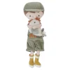 Little Dutch Jim Granjero con Gallina Mediano ·*Niños Muñecos Blanditos|Juguetes Montessori