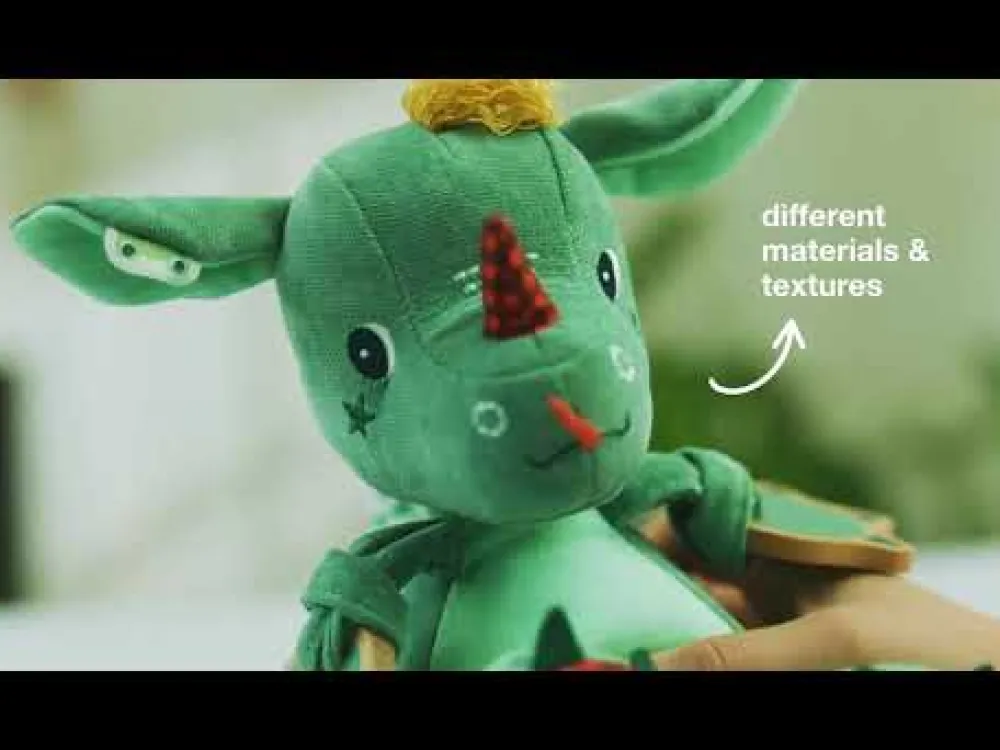 Lilliputiens Joe dragón multiactividad*Niños Sonajeros