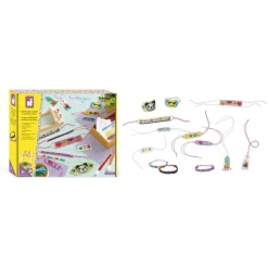 Janod Joyas Pop de cuentas y telar ·*Niños Kit De Manualidades