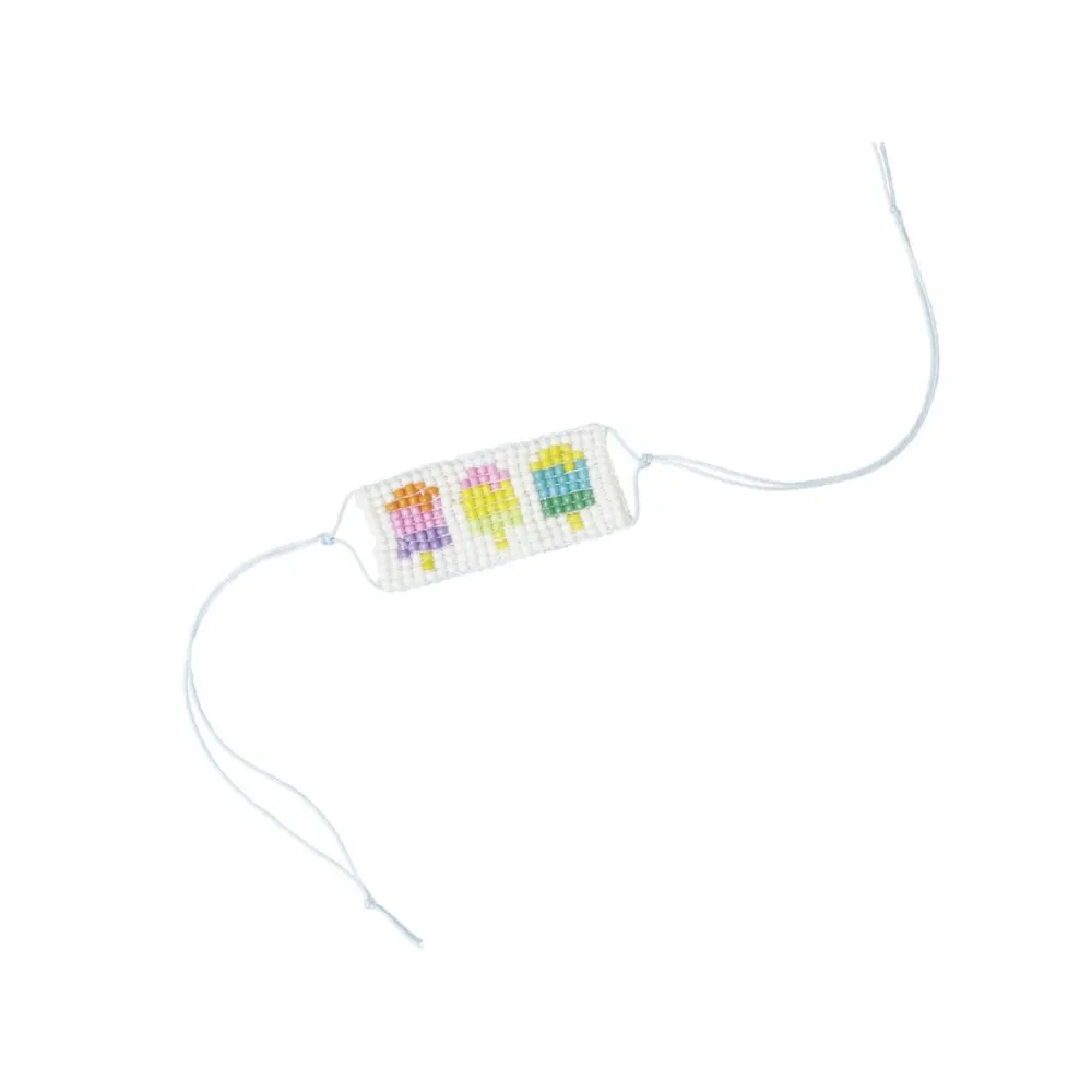Janod Joyas Pop de cuentas y telar ·*Niños Kit De Manualidades