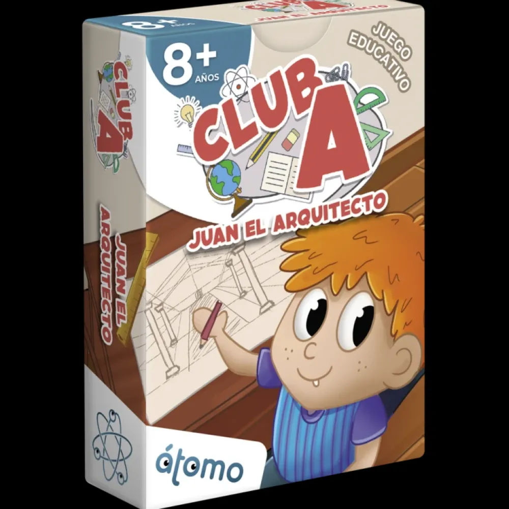Átomo Games Juan el arquitecto-Club A*Niños Átomo Games|Juegos De Mesa De Viaje
