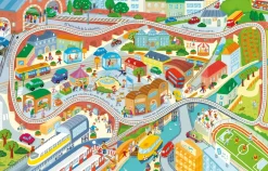 Usborne Juega con el libro del tren* Álbumes Ilustrados Infantiles