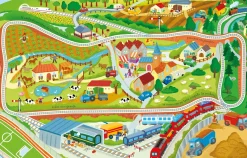 Usborne Juega con el libro del tren* Álbumes Ilustrados Infantiles