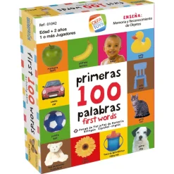 Cefa Juego de actividad Mis primeras 100 palabras Español-Ingles*Niños Kit De Manualidades
