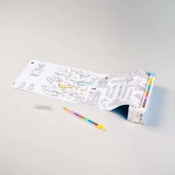 Omy Juego de bolsillo para colorear Ocean+8 pinturas ·*Niños Libros Para Colorear|Libros Para Colorear