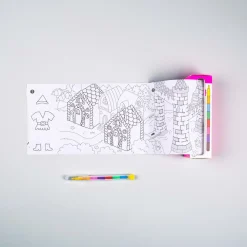 Omy Juego de bolsillo para colorear Magic+8 pinturas ·*Niños Libros Para Colorear|Libros Para Colorear