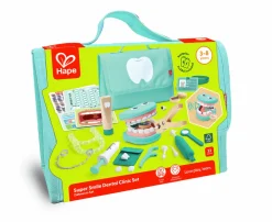 Hape Juego de Clínica Dental Super Smile ·*Niños Juguetes Waldorf|Juguetes Montessori