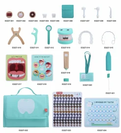 Hape Juego de Clínica Dental Super Smile ·*Niños Juguetes Waldorf|Juguetes Montessori