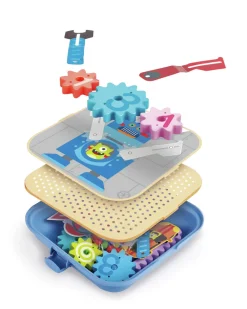 Hape Juego de engranajes ·*Niños Juguetes Y Juegos Motricidad Fina|Juguetes Montessori