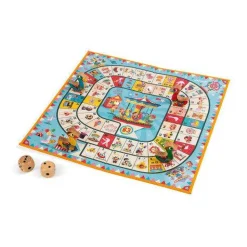 Janod Juego de la Oca ·*Niños Juegos De Mesa Competitivos|Juguetes De Toda La Vida