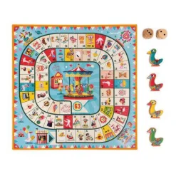 Janod Juego de la Oca ·*Niños Juegos De Mesa Competitivos|Juguetes De Toda La Vida