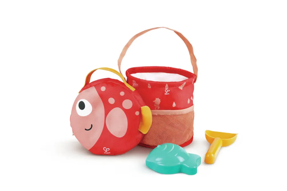 Hape Juego de Playa Plegar y Listo ·*Niños Juguetes De Playa|Juguetes De Playa