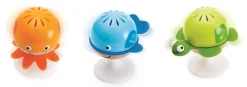 Hape Juego de Sonajeros con Ventosa ·*Niños Juguetes De Madera Para Niños|Juguetes De Estimulación Para Bebé
