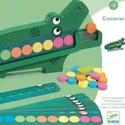 Djeco Juego educativo Crococroc ·*Niños Juguetes Montessori|Juguetes Y Juegos Motricidad Fina