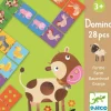 Djeco Juego educativo Dominó Granja ·*Niños Juguetes Montessori|Juguetes Y Juegos Motricidad Fina