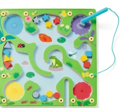 Djeco Juego educativo Froogy Maze ·*Niños Juguetes Montessori|Juguetes Y Juegos Motricidad Fina