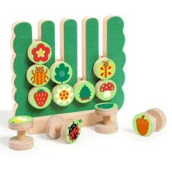 Djeco Juego educativo Gardimix ·*Niños Juguetes Y Juegos Motricidad Fina|Juguetes Montessori