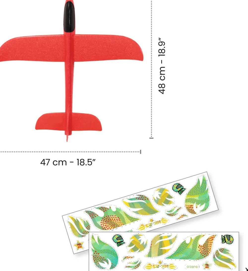 Djeco Juego habilidad avión Fire ·*Niños Kit De Manualidades