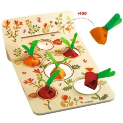 Djeco Juego habilidad Garden Party ·*Niños Juguetes De Baño|Juguetes Y Juegos Motricidad Fina