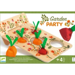 Djeco Juego habilidad Garden Party ·*Niños Juguetes De Baño|Juguetes Y Juegos Motricidad Fina
