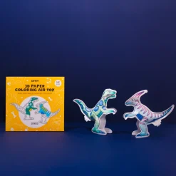 Omy Juego Dinos para colorear e inflar*Niños Juegos De Viaje
