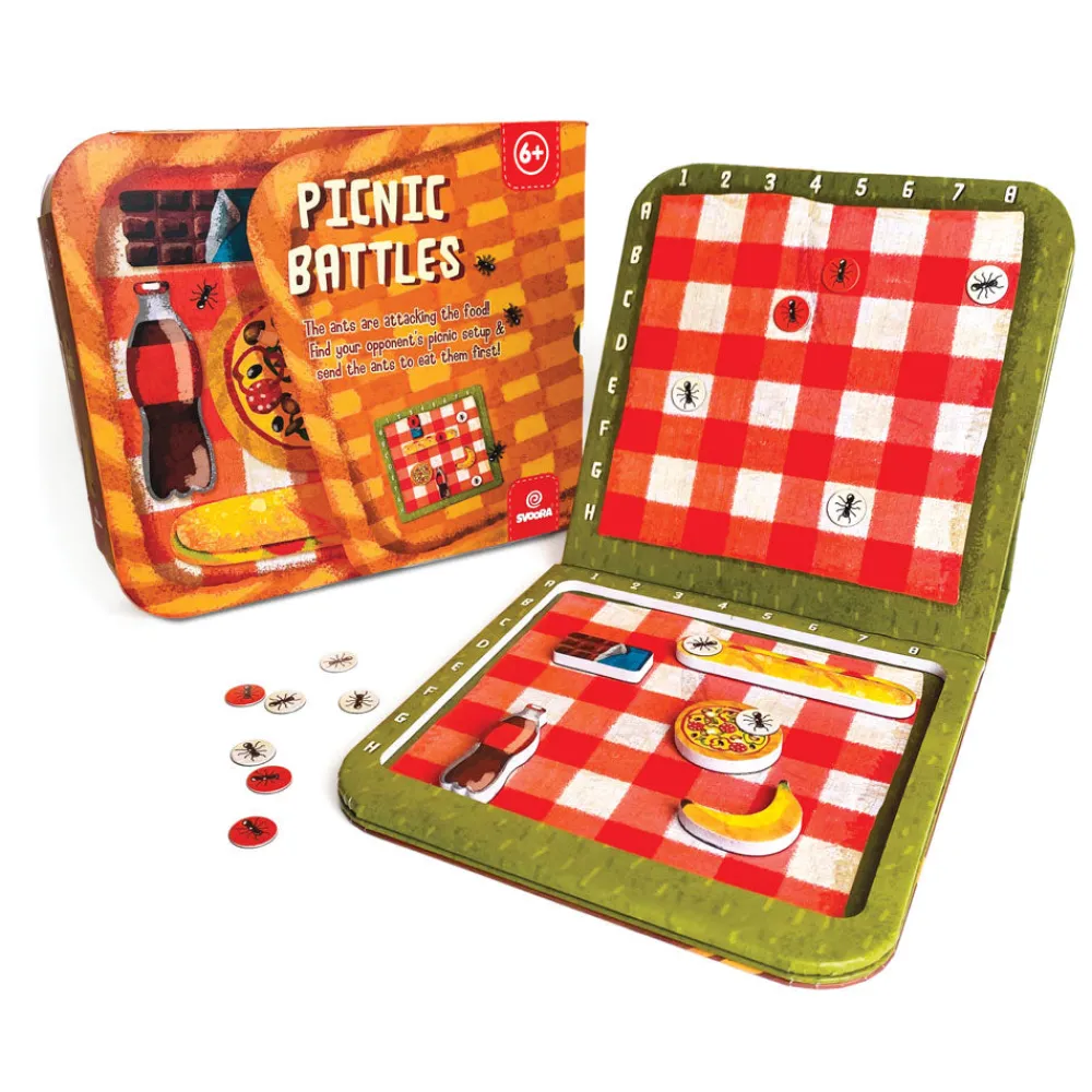 Svoora Juego Picnic Battles ·*Niños Juegos De Mesa De Viaje|Juegos De Mesa Competitivos