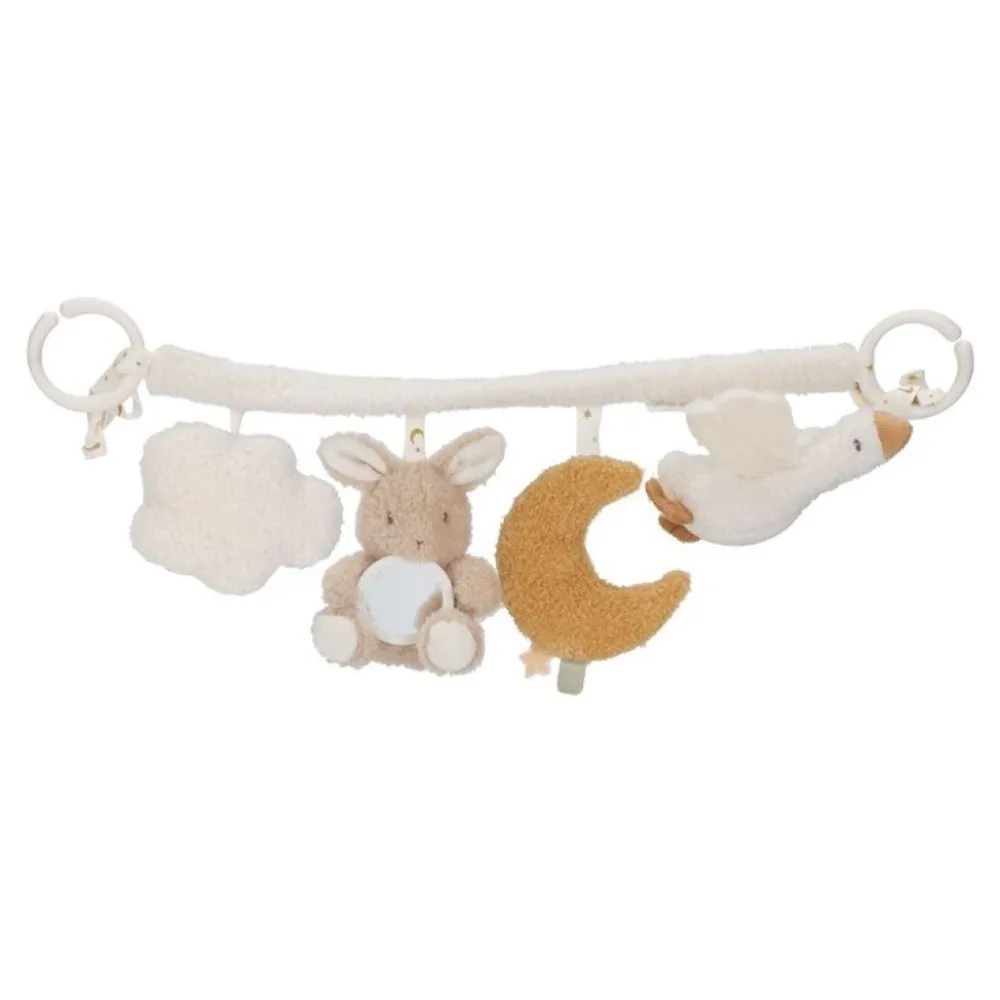 Little Dutch Juguete Carrito Newborn Naturals ·*Niños Muñecos Blanditos|Peluches