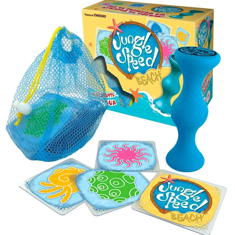 Asmodee Jungle Speed Beach ·*Niños Juegos Asmodee|Juegos De Mesa De Viaje