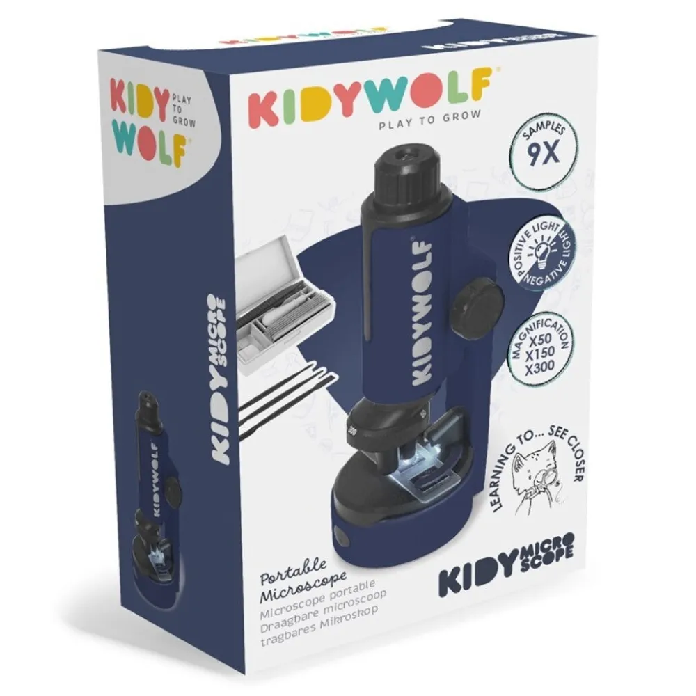 Kidywolf Kidymicroscope Microscopio portátil ·*Niños Juguetes Stem