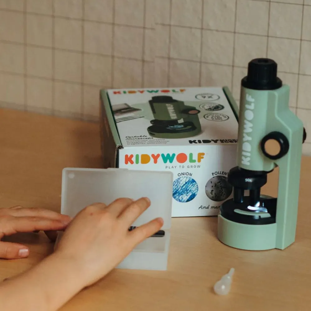 Kidywolf Kidymicroscope Microscopio portátil ·*Niños Juguetes Stem